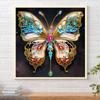 5D DIY Partial Special Shaped Drill Diamond Painting Dream Butterfly Dragonfly