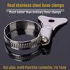 Stainless Steel Hose and Pipe Clamp for Secure Water and Gas Connections