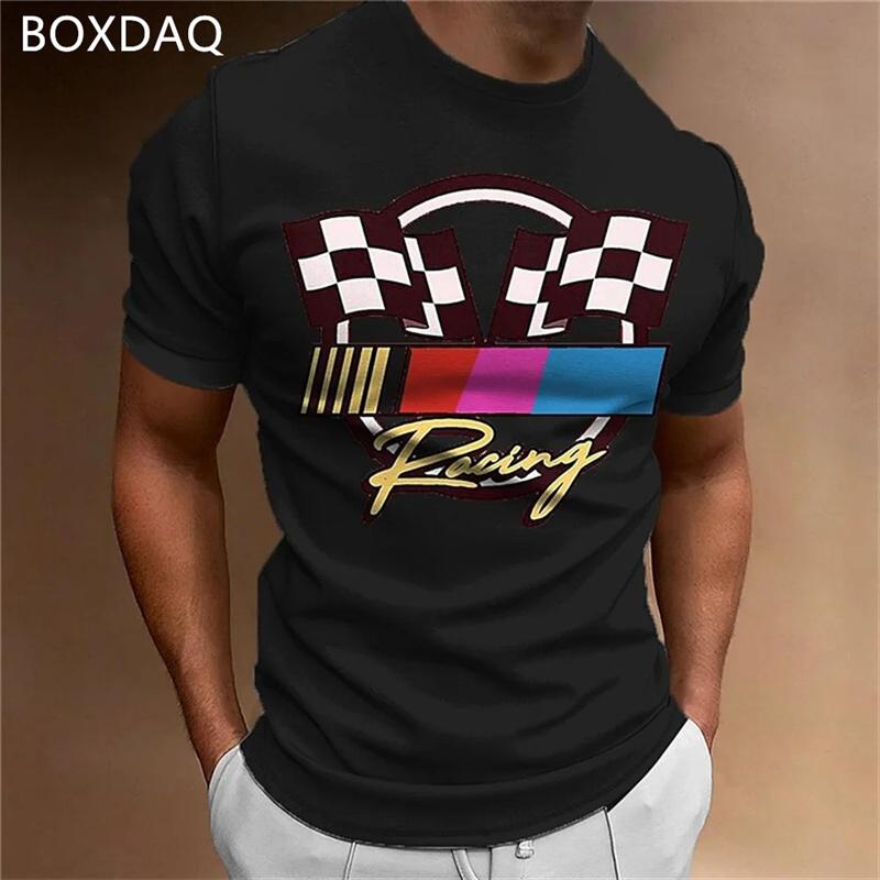 Мужская футболка с короткими рукавами и круглым вырезом — фото 10