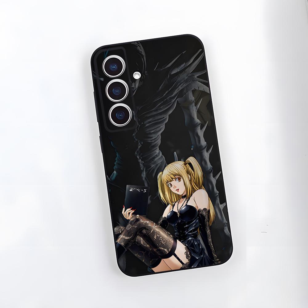 D-Death Note Phone Case For Samsung S25 Plus S20 S20 Plus S22 Ultra S23 FE S21 Plus S21 Ultra Soft Cover