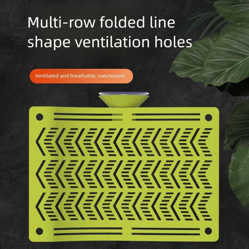 Elevated Reptiles Bedding ABS Climbing Perch With Powerful Suction Cups Lizards Lounger Hammock For Vivarium Decoration