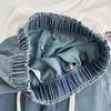 Women's High Waist Lyocell Tencel Wide-Leg Floor-Length Denim Pants - Summer Style