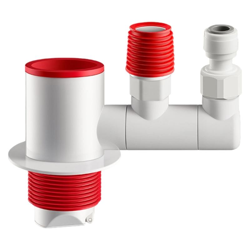 Upgrades Reverse Flows  Prevention Valves Adapter Easy To Install Not  Return Valves Joint ABS Silicone for Washing Machines