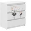Children's Chest of Drawers R-3 SAFARI MOUSE