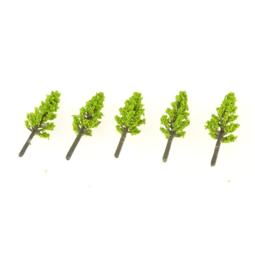 

Yetaha Model Trees, 50 Pieces, 4.8cm, Yellow-Green, for Railway Models, Miniature Trees, Gardens, Architectural Models, Dioramas, and Landscapes