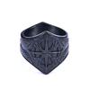 Nordic Star Knot Stainless Ring Trendy Jewelry Unique Eight Point Star Design Fashion Accessory