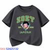 KPop Demon Hunters Children's cartoon print T-shirt