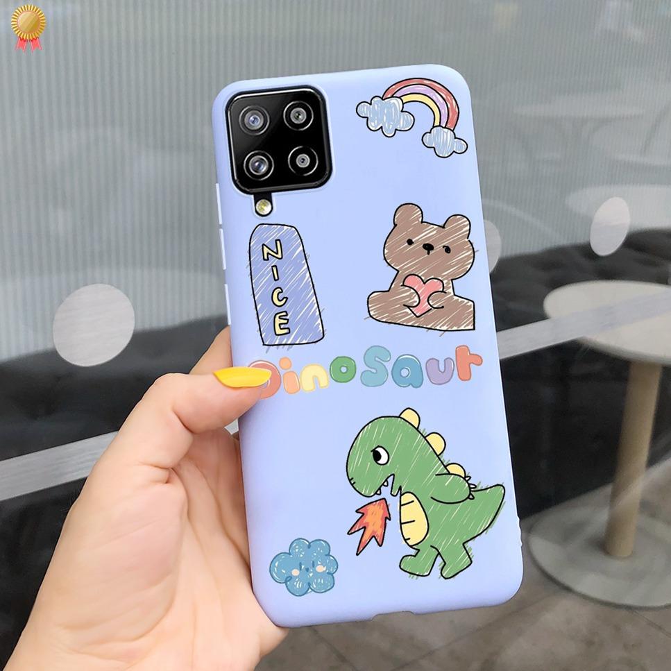 Für Samsung Galaxy A12 A42 Hülle Niedliche Cartoon Weiche Silikon Stoßstange Abdeckung Für SamsungA12 Funda Samsung A12 A42 A 12 42 Handyhülle