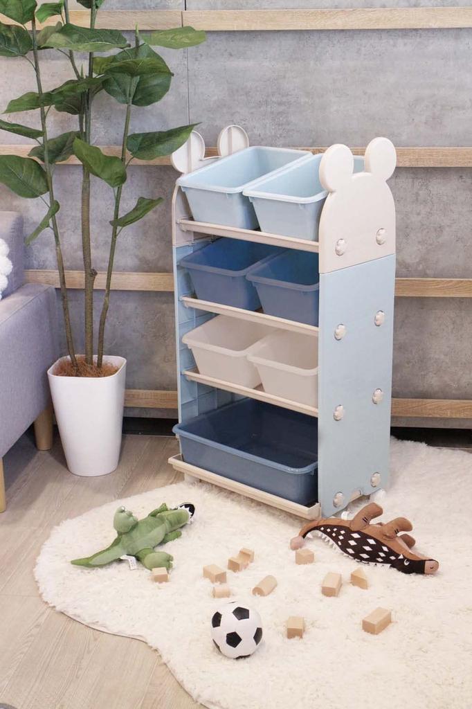 Nishiki Kasei Toy Box Mickey Mouse Tall Toy Station B×BE