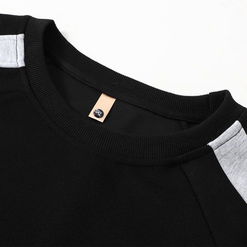 Plus Size 5XL-11XL Fashion Autumn Oversize Sweatshirts for Men Clothes Long Sleeve Tops Casual Men's Pullovers