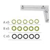 A74E-3X O-Ring Sealing Ring For KARCHER High Pressure Washer Professional Pressure Washer Spare Part Set Seals TR 2.880-001.0