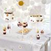 Transparent Acrylic Round Cake Stand For Desserts, Cupcake Rack, Pastry Candy Display Stand For Wedding, Event, Birthday Party