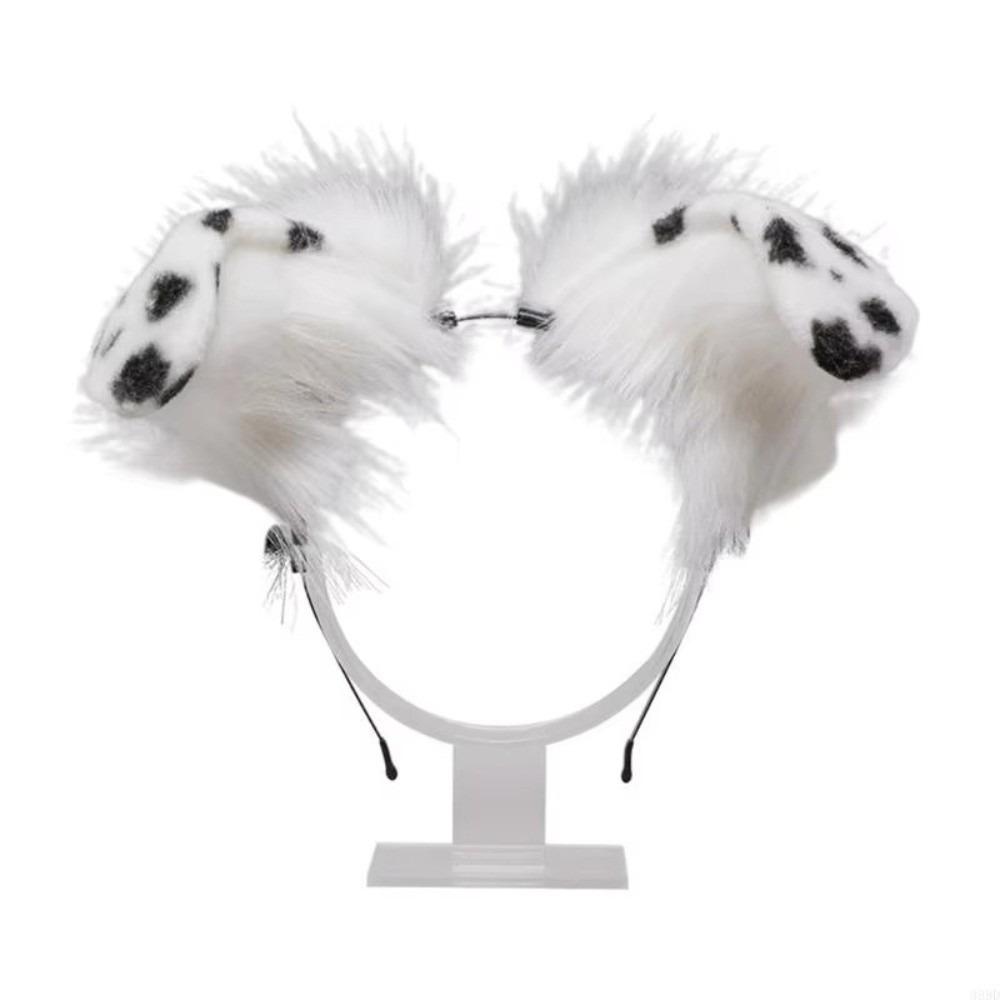 Furry Gothic Headband Animal Lolita Ears Headwear Practical Cosplay Headband Children