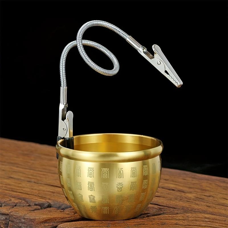 3pcs Metal Portable Vertical Mosquito Coil Holder Stand - Adjustable Dual Alligator Clips, Heat-Resistant & Anti-Tilt Design for Indoor/Outdoor Use