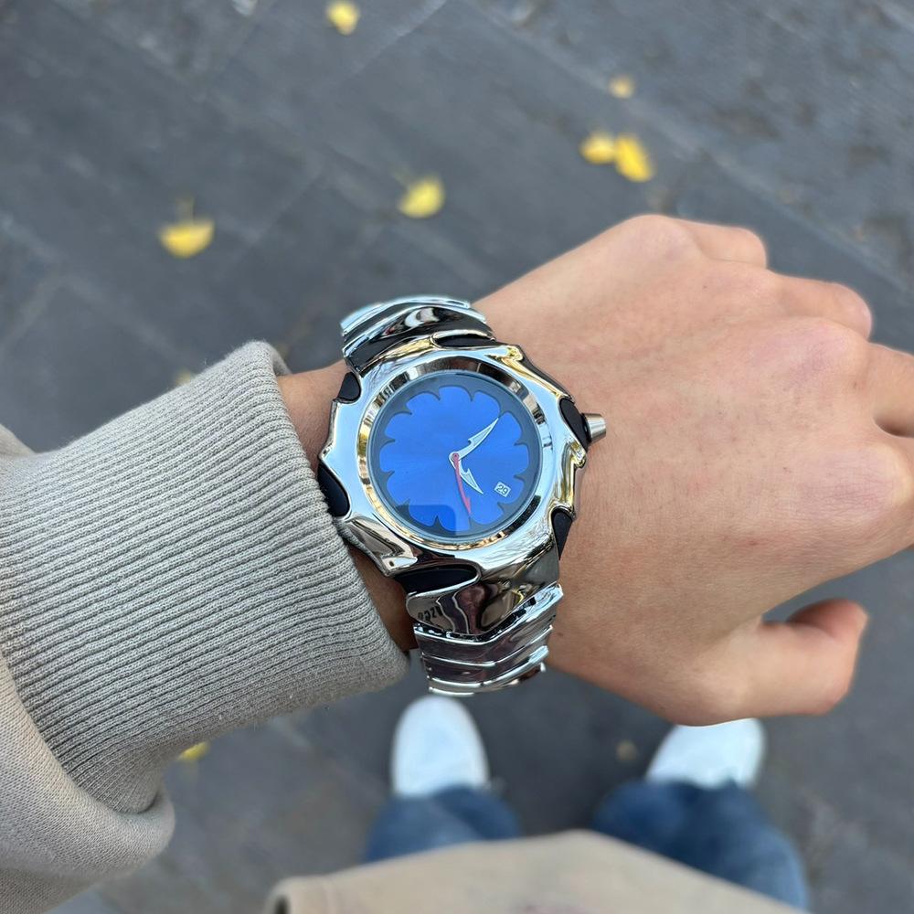 Retro Y2K Blobject Uhr—Ein Einzigartiges, Personalisiertes Design, eine Retro-Uhr für Damen und Herren, und das Perfekte Weihnachtsgeschenk