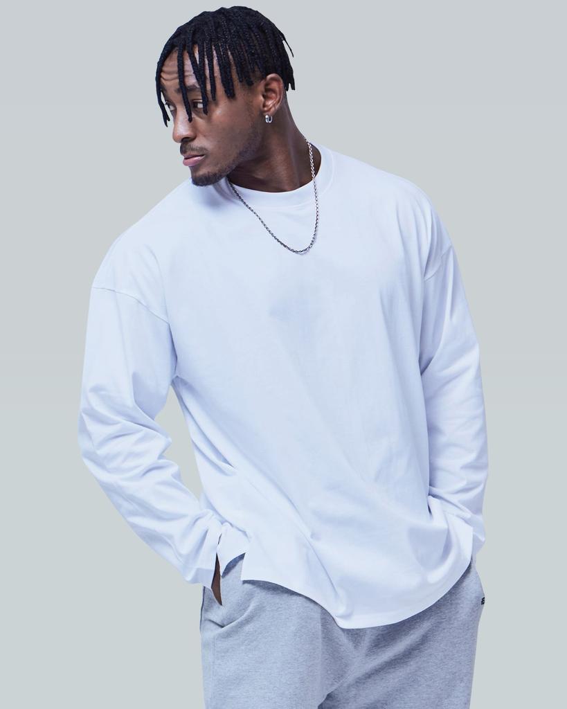 Beleumaneopaeleol Basic Cut-Out Oversized Long Sleeve 4 Colors