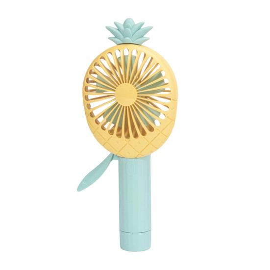 

Pineapple Carrot Handheld Fan Press Misting Summer Cooling Fan Lightweight Portable Travel Outdoor Manual Mist Spray Personal Fan A Pineapple