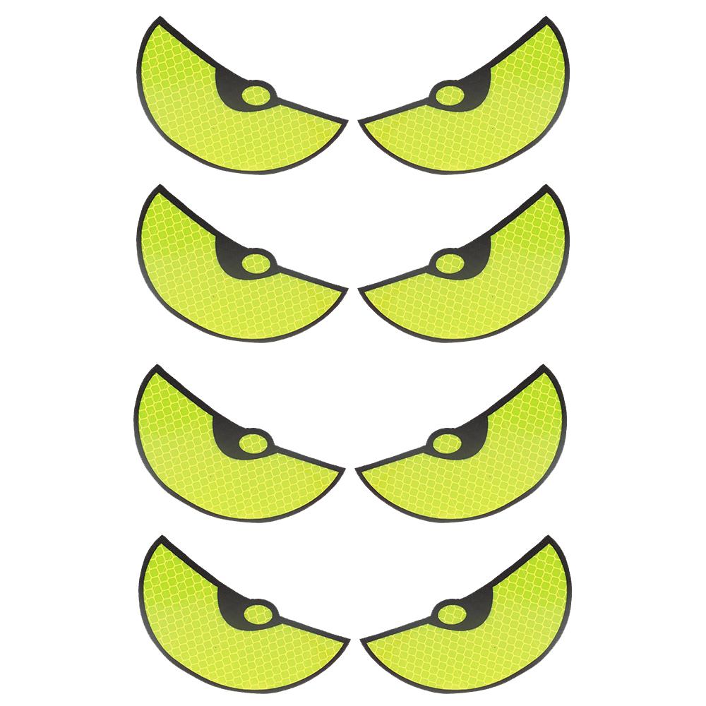 Naklejka odblaskowa na samochód Bezpieczeństwo w nocy Jazda samochodem Mały diabełek Potwór Oko Odblask Samochód Zarysowanie Stylizacja Modyfikacja Akcesoria