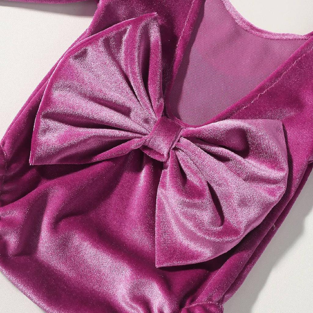 Baby Photo Shoot Clothes Girl Bowknot Headband Romper Outfit Newborns Photography Props Costume Clothing Infant Supply