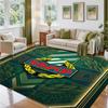 Rapid Wien FC Design Kristall-Samt Teppich Weiche Dekorationsmatte für Schlafzimmer Eingang
