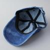 Military Fade Denim Low Cap Embroidered Hat American Casual Summer Baseball Cap Indigo 068 [Avirex] Men's MA-1