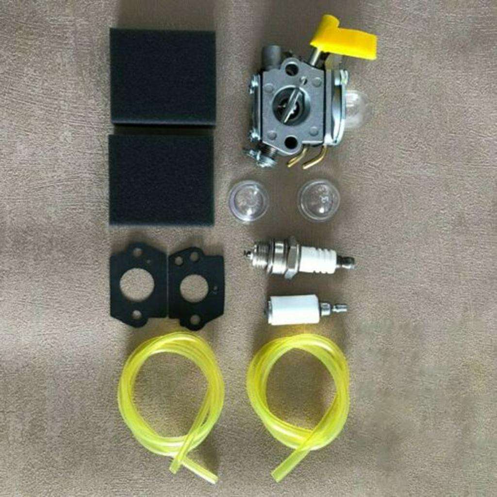Karburátorová sada pro PLT3043YE RLT30CDNB RLT30CETG pro Homelite pro 30cc vyžínač pro RUIXING HR142R-30K-00-08 WT-997