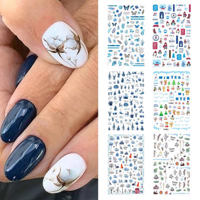 Delicate Nail Stickers Nails Ornaments Self Adhesive 10 Styles DIY