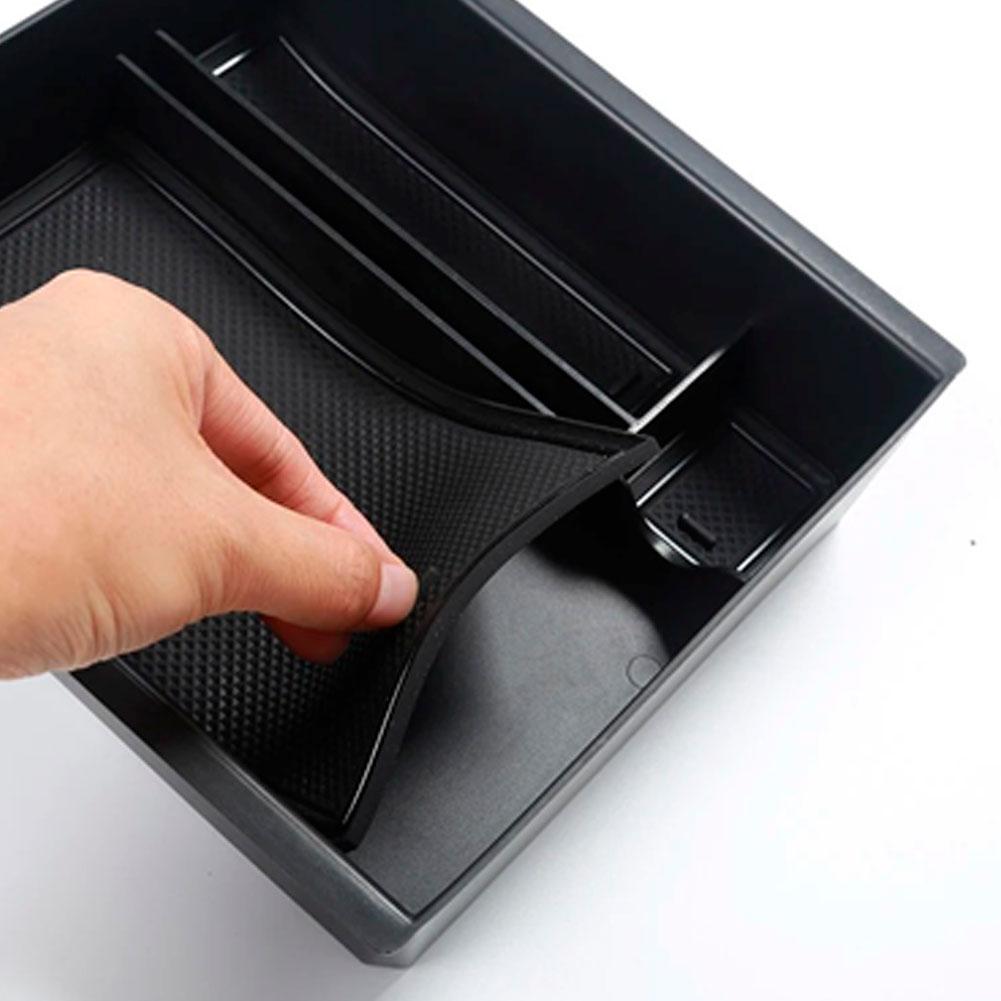 Central Storage Box For Tesla Model Y 2025 / Model 3 2025-2025 Juniper Accessories Center Console Organizer Storage Box