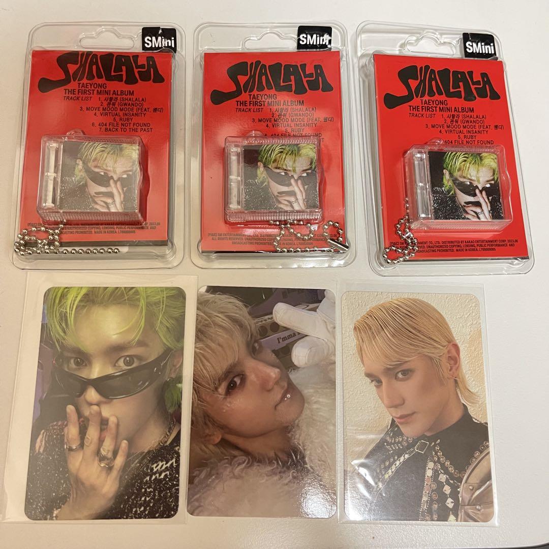 

[USED] NCT Taeyeon shalala SMini full set