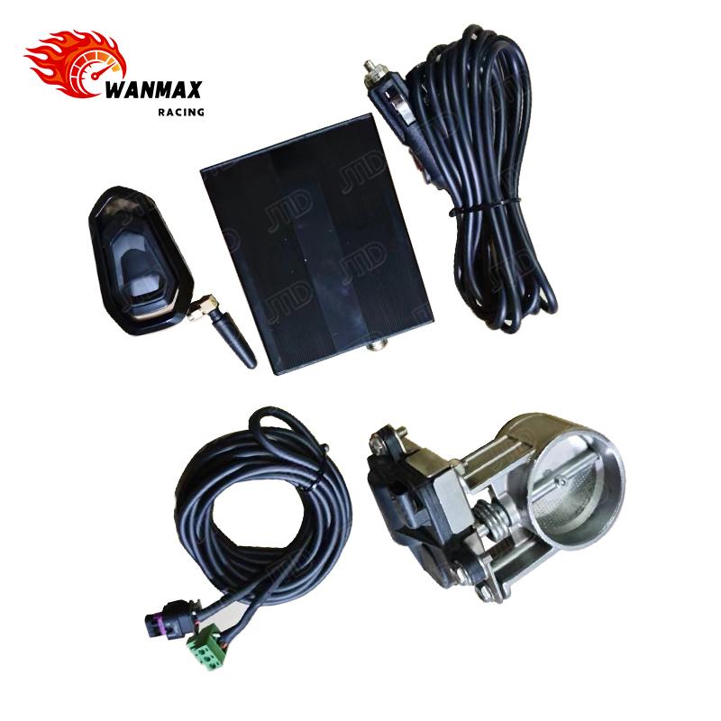 Performance 2" 2.36" 2.5" 2.75" 3" Exhaust Electric Exhaust Valve with Remote Control Kits Cutout Valve 3 Pins Metal Key