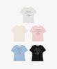 CITYBREEZE Tencel Lettering Short Sleeve T-Shirt_5 Colors