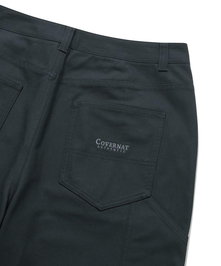 COVERNAT Semi-Wide Fit Work Pants Navy