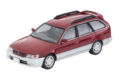 Tomica Limited Vintage Neo Toyota Corolla Wagon G Touring 97 Year Finished Product 316855 1/64 LV-N264a Red/Silver