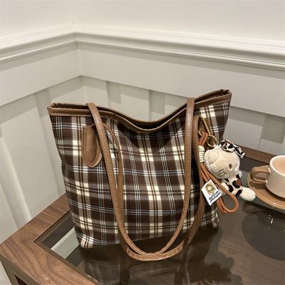 Sac à main haut de gamme grande capacité pour femme, nouveau sac à main à une épaule tendance automne-hiver pour femme, joli sac fourre-tout