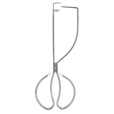Dipping Tong Pottery Tool Stainless Steel High Strength Simple Shape Pottery Clay Sculpture Pliers