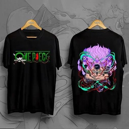 One Piece Anime T Shirt Unisex Women Cotton Short Sleeve Tee Tops Summer Luffy Zoro Sanji Graphic Print Streetwear Casual Yk