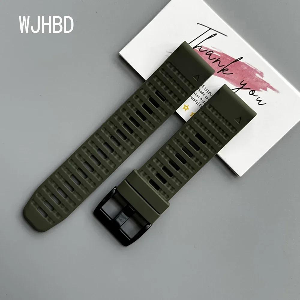 QuickFit 22mm 26mm Watch Strap For Garmin Fenix 7X 7 Solar/6X 6 Pro 5 5X Plus 3 3HR/Epix/MARQ Smartwatch Band Silicone Bracelet