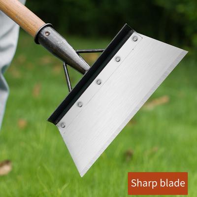 Multifunctional Cleaning Shovel Weeding Planting Shovel Sharp Blade Long Handle Design Weed Removal Shovel Heavy-Duty Garden Tool