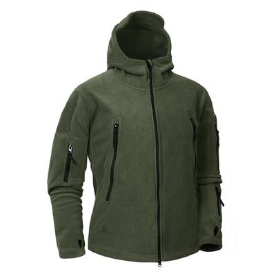 Military Fleece Camouflage Tactical Men's Clothing Polar Warm Army Men Coat Outwear Hoodie