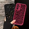 Case for Samsung Galaxy A50 A13 A30 A15 A11 A06 A12 A07 A05 A20 A16 A04 A17 A14 Phone Cover Leopard Print Art