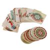 46pcs Vintage Assorted Christmas Stickers Decal Sealing Sticker Gift