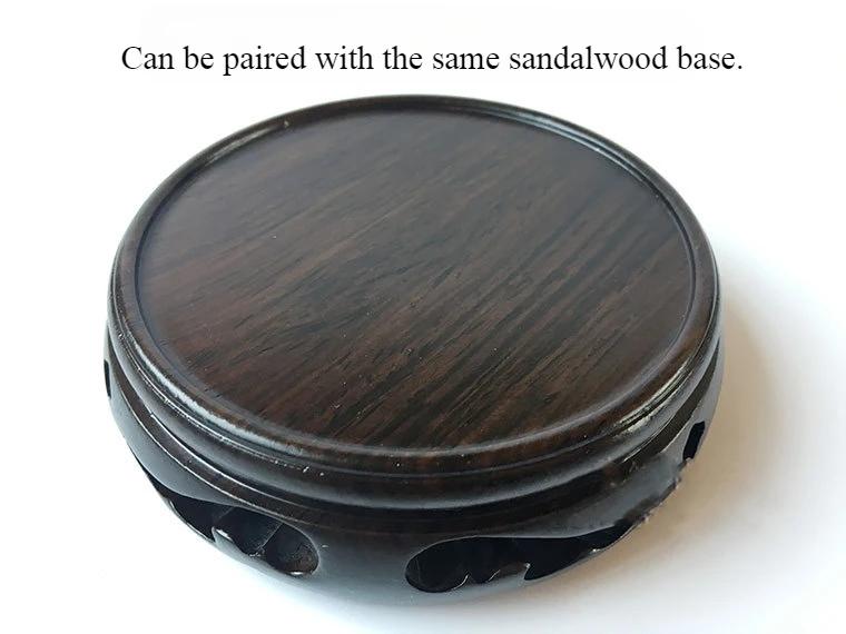 

Zen Sandalwood roundness Incense Box/Indoor Agarwood Incense Burner Tabletop Decoration Inside The Car Air Purification Supplies