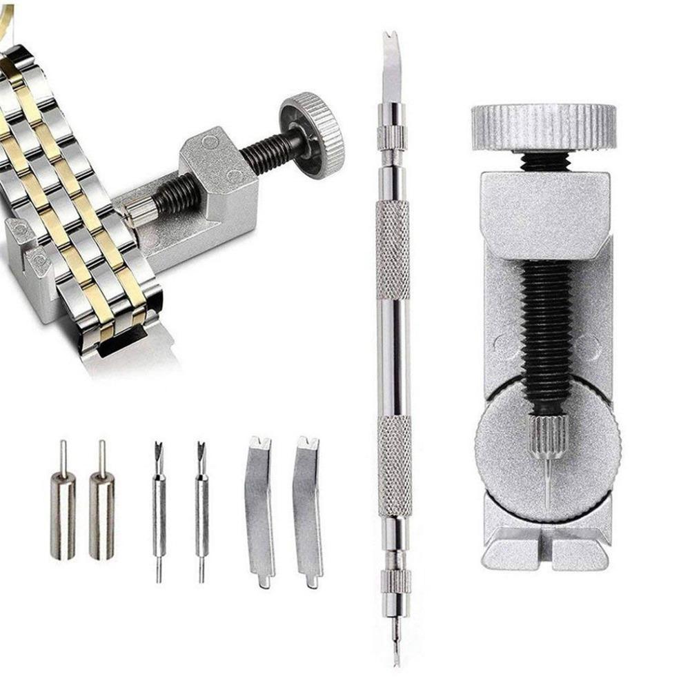 Silver Bracelet Repair Tools 4 Extra Pins Watch Repair Tool Kit Watch Band Remover  Watchmakers Use