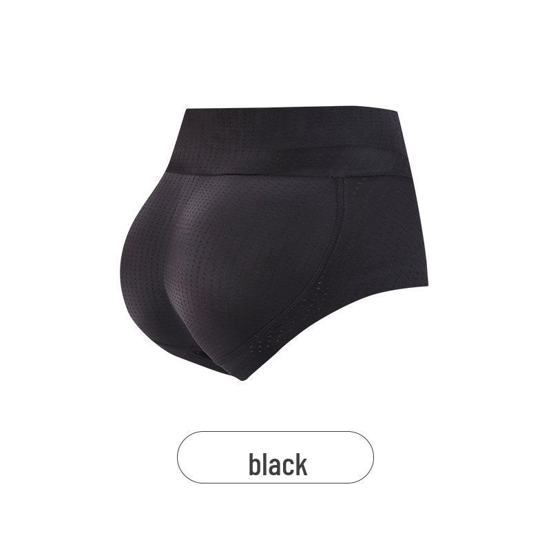

Бесшовные латексные трусики с эффектом подтяжки ягодиц и накладками на бедрах Small