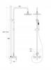 Besco surface-mounted RETRO gold shower set