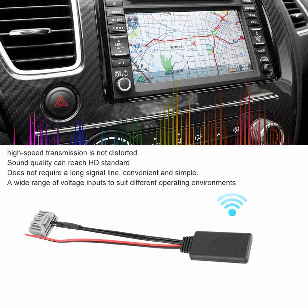Bluetooth Adapter Wireless Audio MP3 AUX Fit for Honda Civic 2006 2013