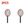 Handheld Bug Zapper Anti Mosquito Swatter Racket Multifunctional Electric Fly Swatter Battery Powered Insects Killer Racket