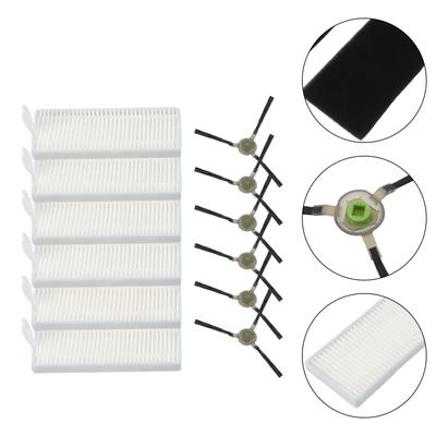 Filters Side Brush Robot Vacuum Cleaner Dust Filter Components