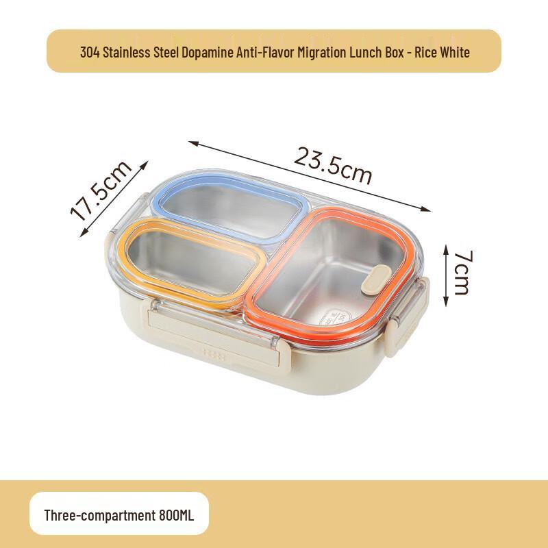 ZISIZ 304 Stainless Steel Insulated Lunch Box