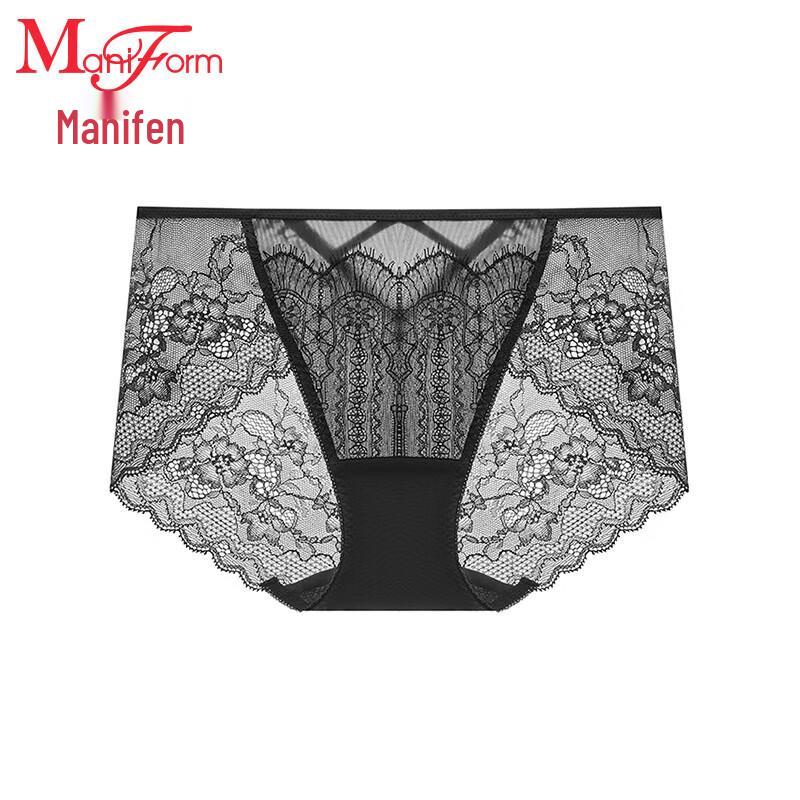 

Maniform Sexy Lace Low-Rise Briefs L